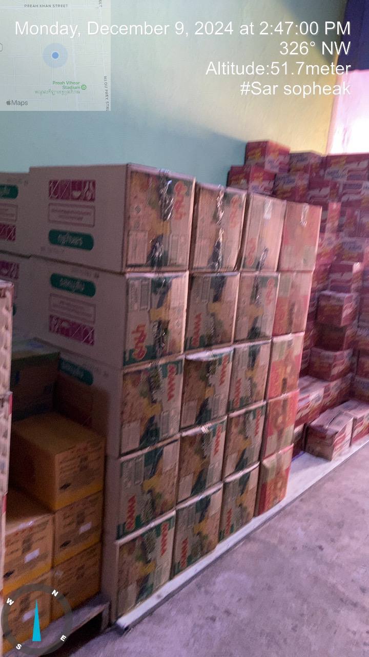 MAMA THAI PRESIDENT FOOD IN CAMBODIA WITH THE BEST DISTRIBUTOR IN CAMBODIA